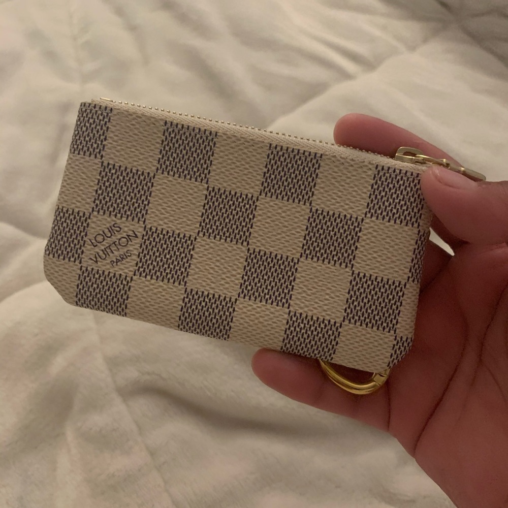 Louis Vuitton Damier Azur Key Cles